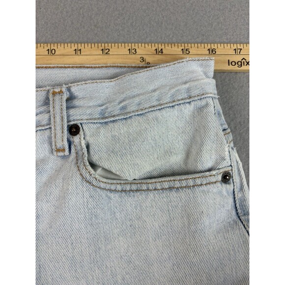 Vtg Levis 577 Jeans Womens 12 M Blue Light Wash Low Rise Loose Fit Y2K 32x30 * - Picture 12 of 16